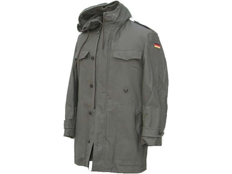 German jacket PARKA original oliv grey