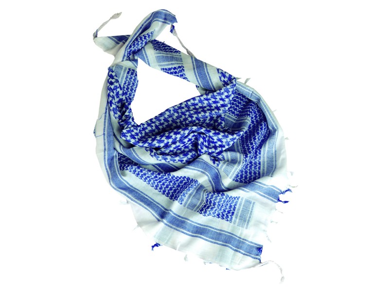 Scarf SHEMAG blue/white