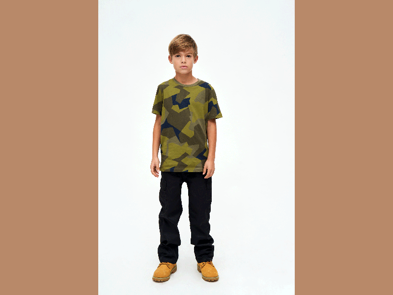 Kids T-shirt woodland