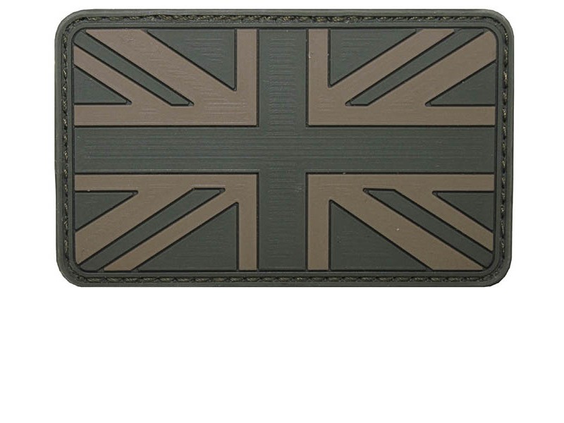 Flag Patch UNITED KINGDOM subdued with velcro