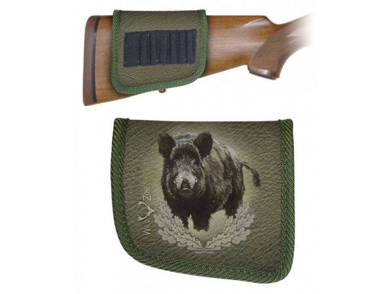 Rifle Stock Ammunition Holder - Wild Boar 7 pcs