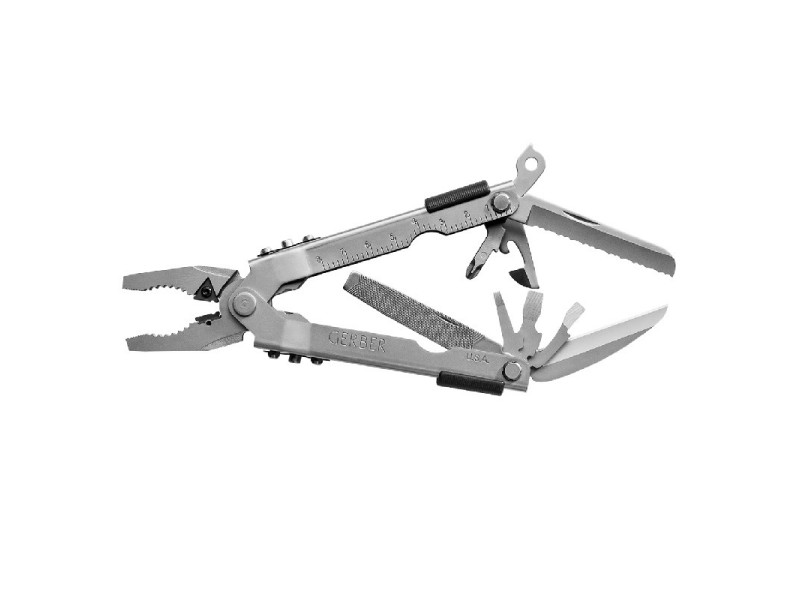 MULTI-PLIER 600 - BLUNTNOSE STAINLESS One-Hand Opening Multi-Tool