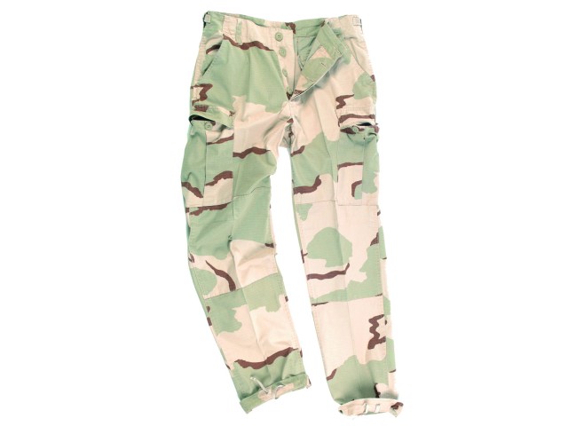 Trousers army TYP BDU 3-color desert