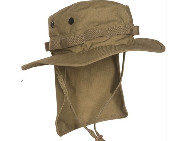 Hat US JUNGLE RIPSTOP khaki with the protection of the neck