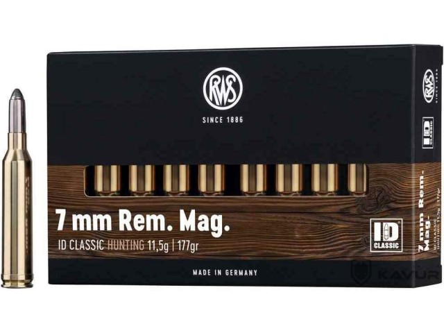 Naboj RWS 7mm RemMag (TIG) ID Classic 11.5g EN