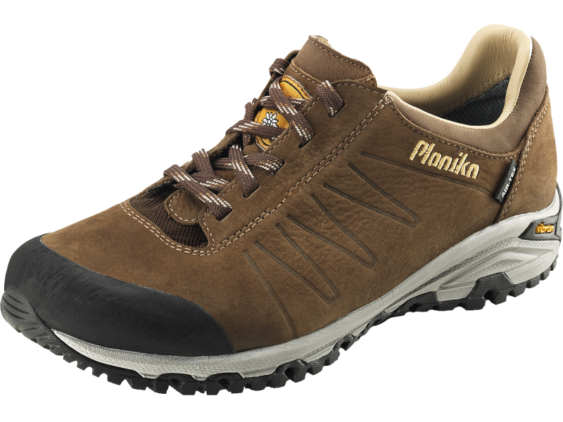 Low trekking footwear PLANIKA ZELENICA AIR TEX - brown