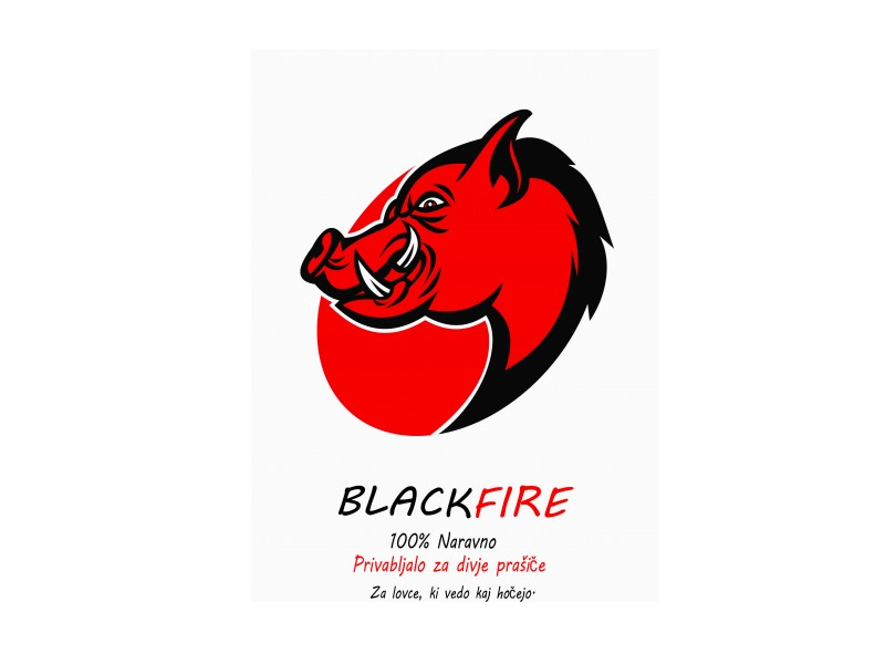 Attraction for wild pigs BLACK FIRE