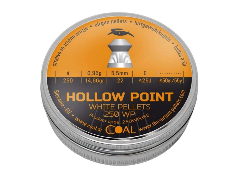 Diabole COAL Hollow point 5,5 mm - 250 kos