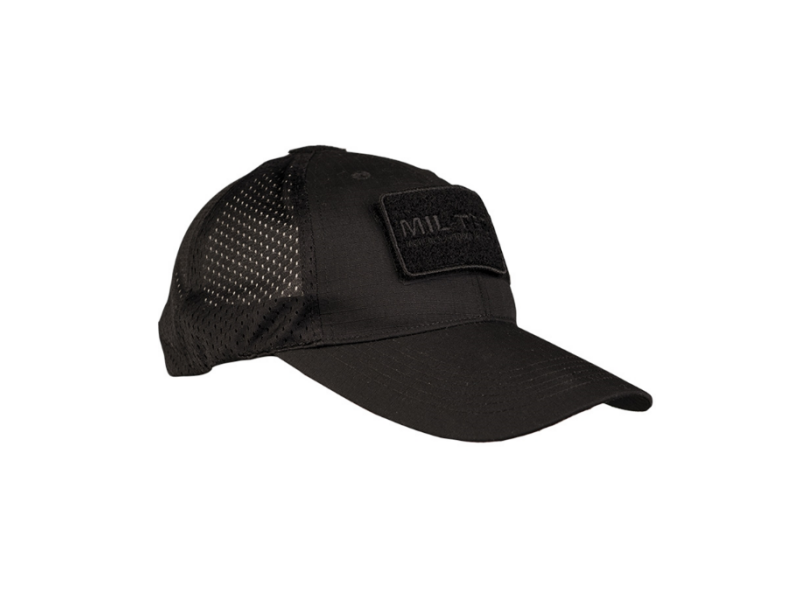 BLACK NET BASEBALL CAP