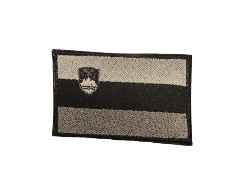Flag Patch SLOVENIA subdued with velcro