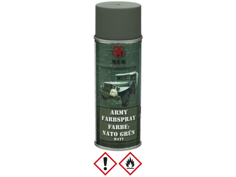 MFH Army Camouflage Spray - various colors
