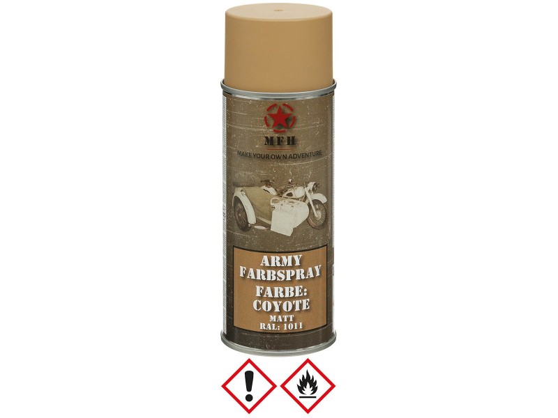 MFH Army Camouflage Spray - various colors