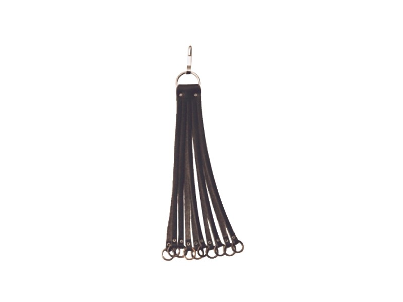 Bird carrying straps AKAH - dark leather