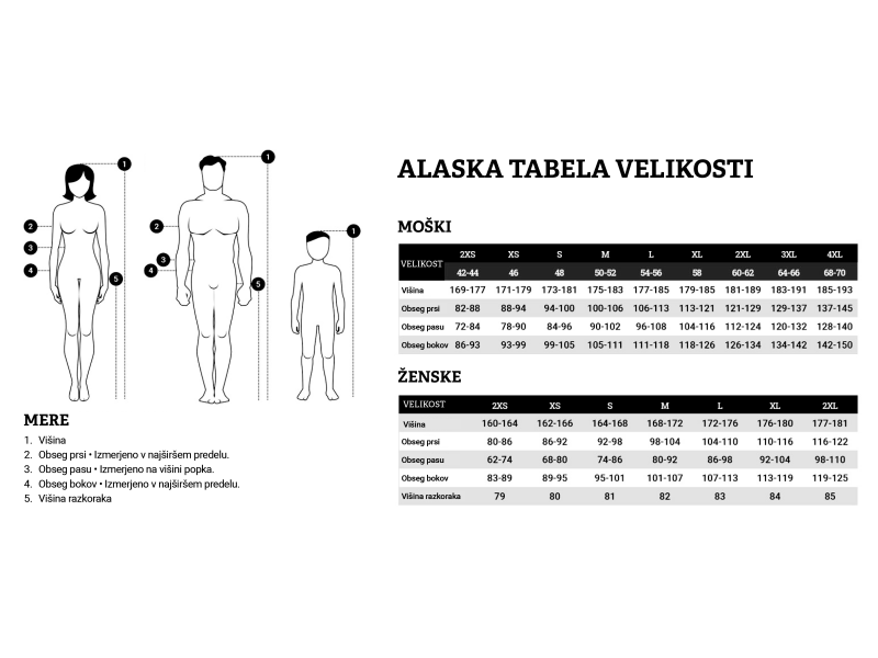 Pantaloni ALASKA 1795 Trekking Lite Pro Ms Pant (2024) - neri
