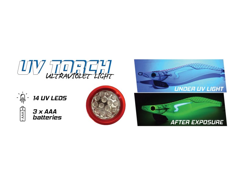 UV flashlight DTD - 14 UV Led