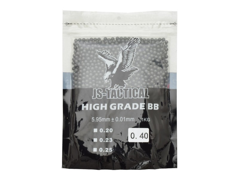 Kroglice JS-Tactical 0,40 - 2500 kos - črne