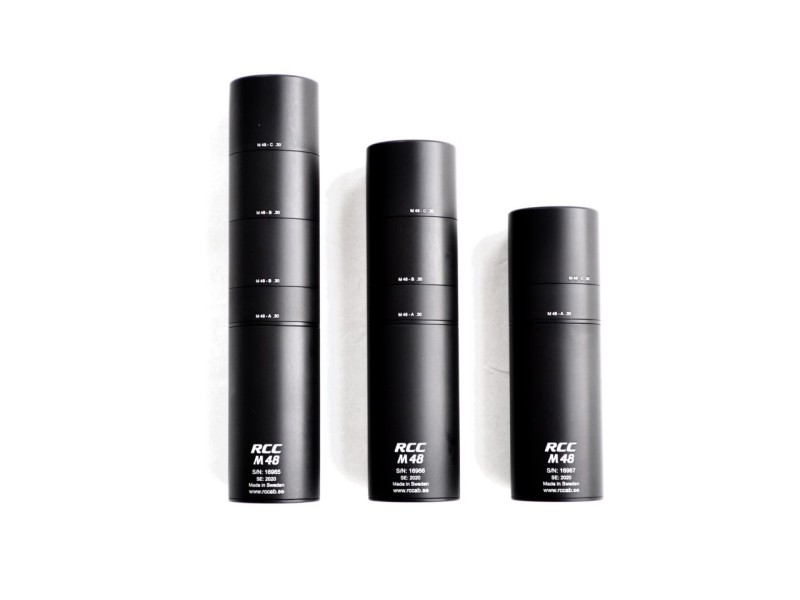 Sound suppressor RCC M-48 - cal. 8 mm - 15x1
