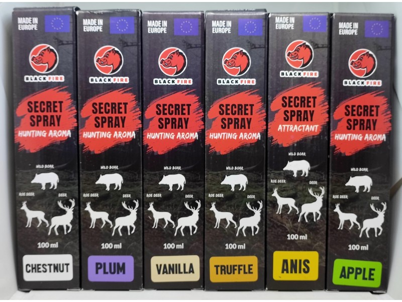 BLACK FIRE Chestnut Game Attractant Spray