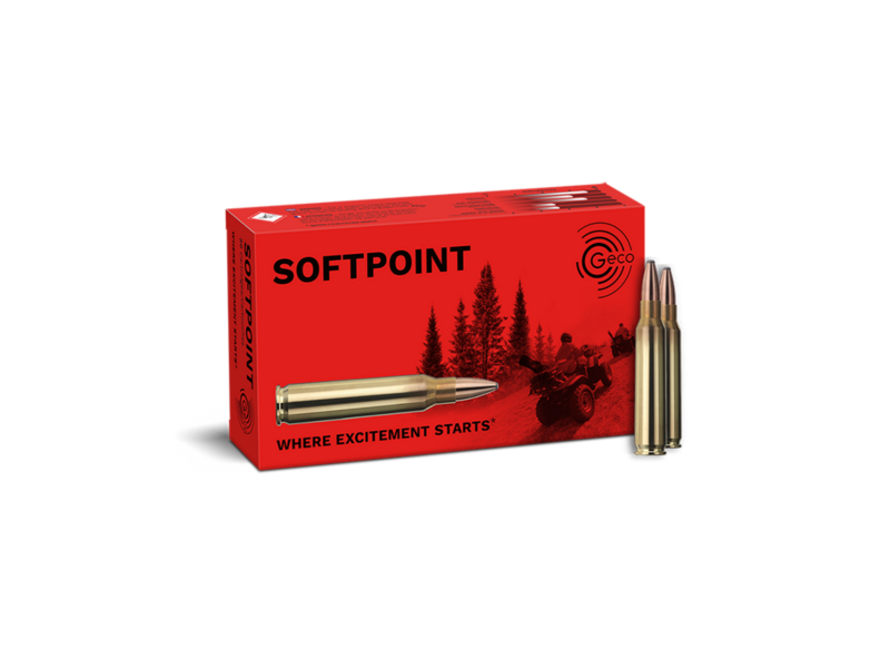 Naboj GECO 223 Rem. SoftPoint - 3,4g/53gr