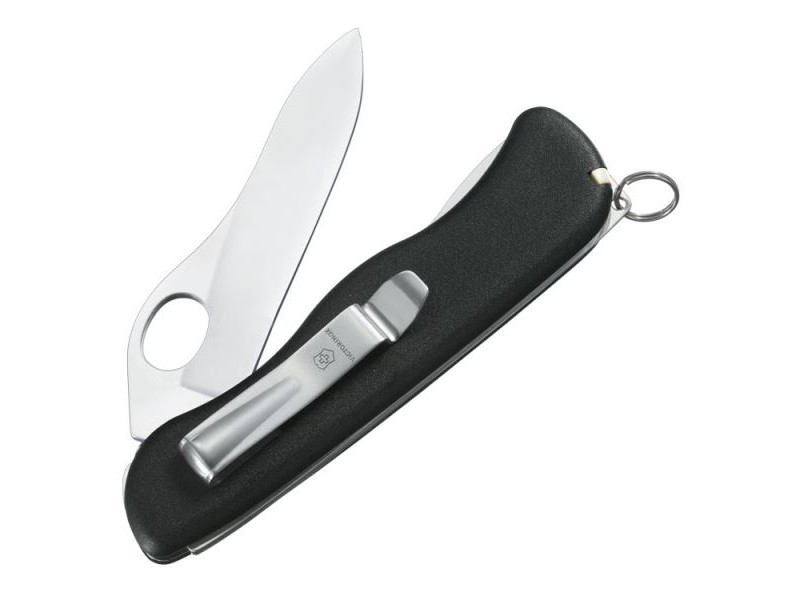 Coltello tascabile Victorinox Sentinel Clip nero