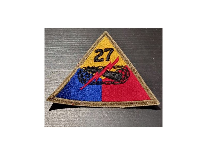 Našitek WW2 - US 27th ARMORED DIVISION (oklepna divizija)