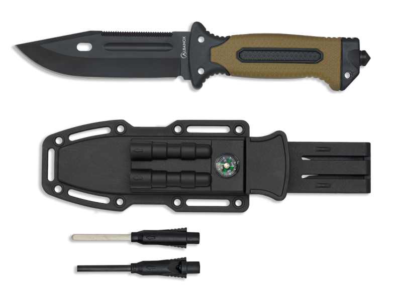 Fixed Knife ALBINOX Tactical Coyote