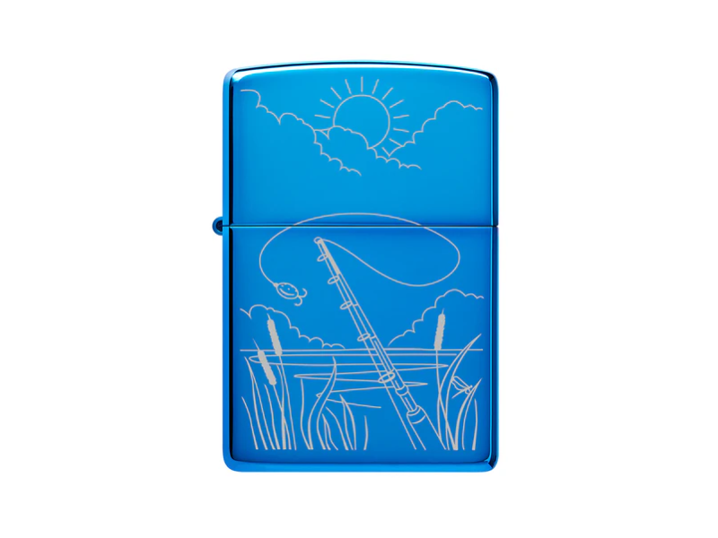 ZIPPO 36054 Fishing Blue