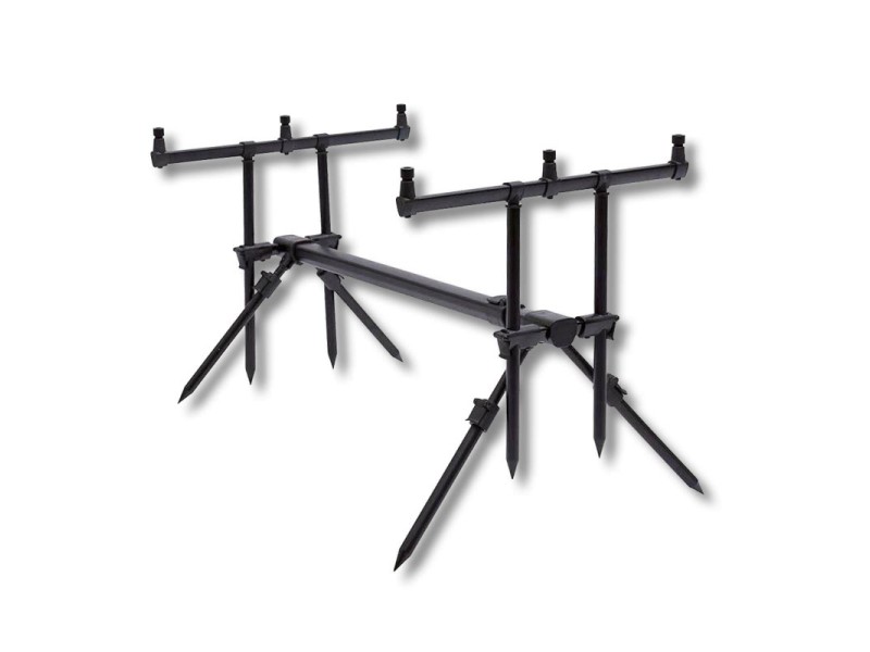 BEHR Alu Red Carp Rod Pod 3x Buzzer Stand