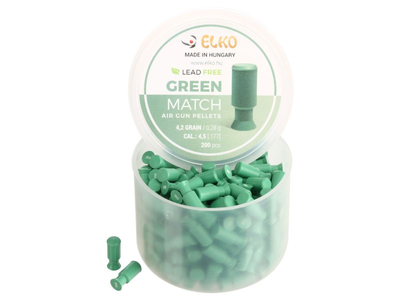 Diabole ELKO Green Match 4,5 mm - 200 kos