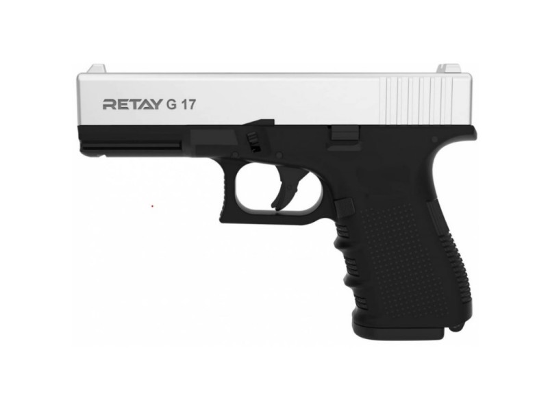 START pištola RETAY G17 nickel - 9 mm P.A.K.