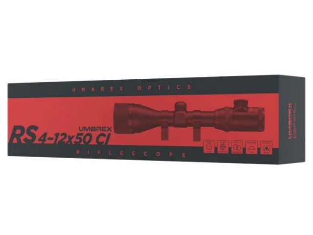 Strelni daljnogled UMAREX RS 4-12x50 CI - 11mm