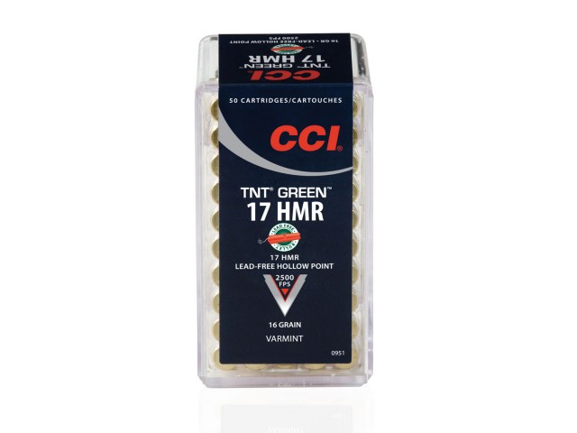 CCI .17 HMR TNT Green Ammo