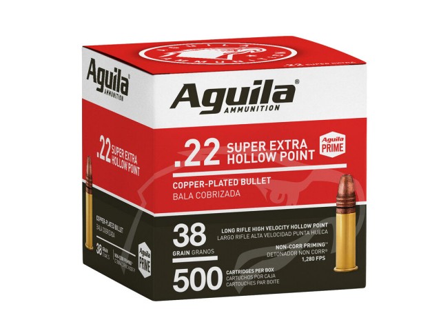 Metak AGUILA 22 Lr HV High Velocity 2,46g/38gr HP (500 kom)