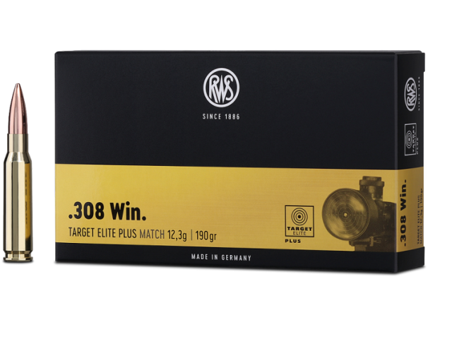 Naboj RWS Target Elite Plus MATCH - 12,3g/190gr