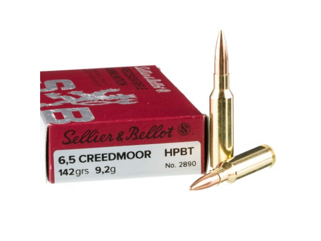 S&B 6.5 Creedmoor HPBT bullet - 9.2g/142gr