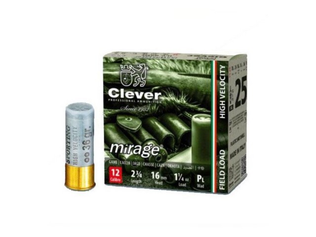 Cartuccia CLEVER Mirage T3 HV 36g 3,5 mm - ALTA VELOCITÀ