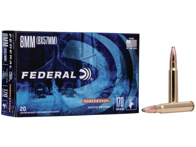 Metak FEDERAL Power Shok 8x57 IS - 11g/170gr