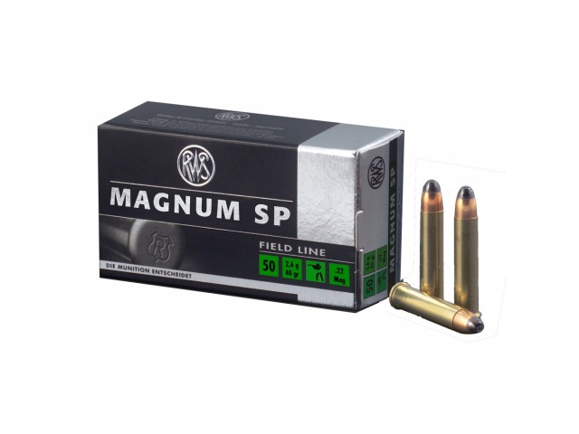 Naboj RWS 22 WMR SP - 2,6g/40gr