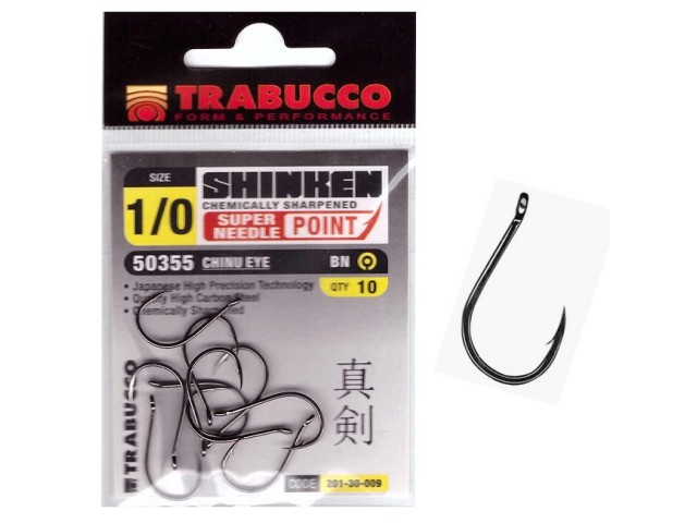 TRABUCCO SHINKEN chinu eye Hooks