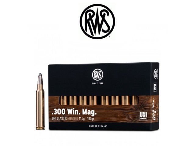 Naboj RWS 300 Win.Mag UNI CLASSIC - 11,7g/180gr