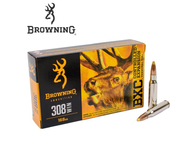 Metak BROWNING BXC Controlled expansion 308 Win - 10,9g/168gr