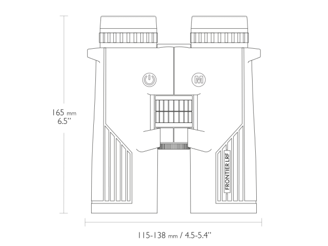 Daljnogled z daljinomerom HAWKE Frontier 8x42 LRF