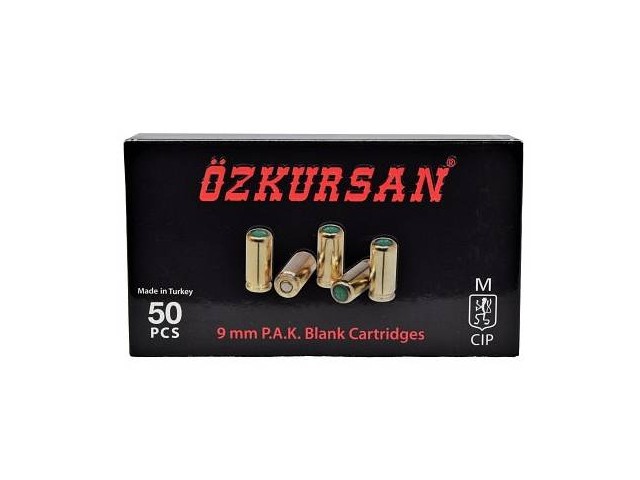 Razpočnik OZKURSAN 9mm P.A.K. - (50 kos)