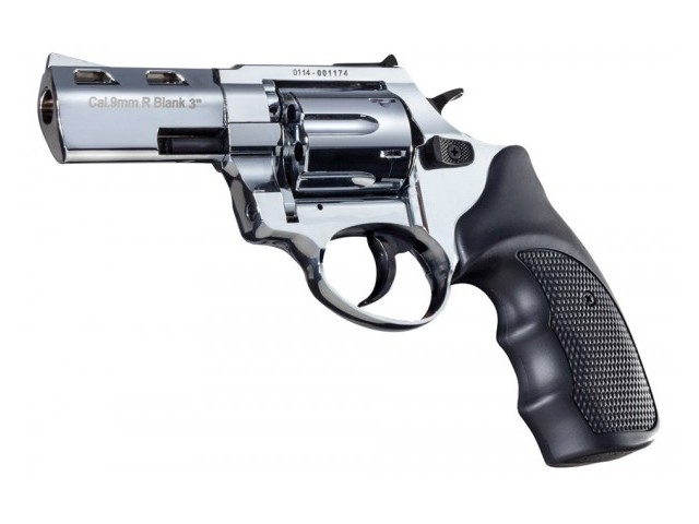 Revolver signalni ZORAKI R2 - 3 inč - 9mmR - 380R - shiny chrome