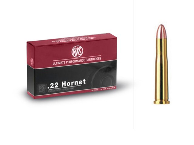 RWS 22 Hornet V-mantel (FMJ) 3.0 g Cartridge