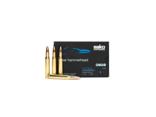 Cartuccia SAKO Super Hammerhead 30-06 - 11,7g/180gr