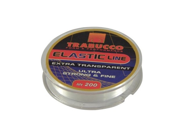 Elastic Cord for Bait Attachment TRABUCCO Elastic line - 200 m