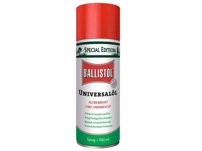 Olio per la pulizia in spray BALLISTOL 350 ml - Edizione Speciale