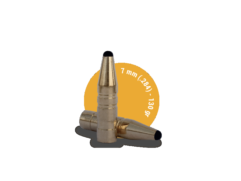 Krogle za polnjenje FOX Classic Hunter - 7 mm (.284) - 130 gr/8,4 g (50 kos)