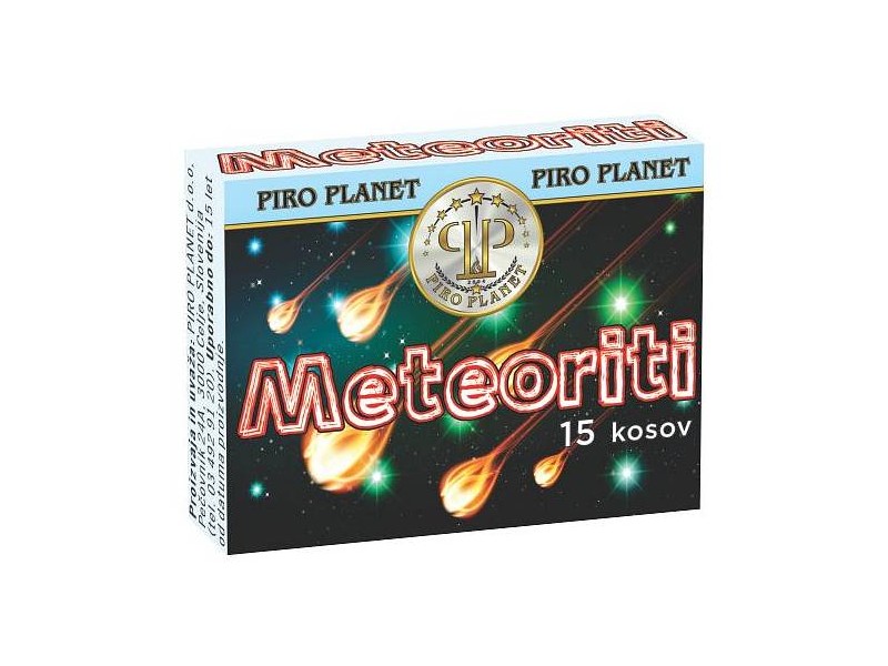 Meteoriti (15) - prasketajoče kroglice